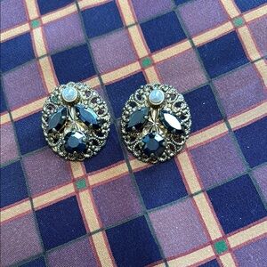 Vintage Clip On Earrings